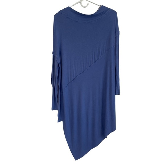 Free People Asymmetrical Grapevine Tunic, Periwinkle, Size XS - Picture 6 of 8